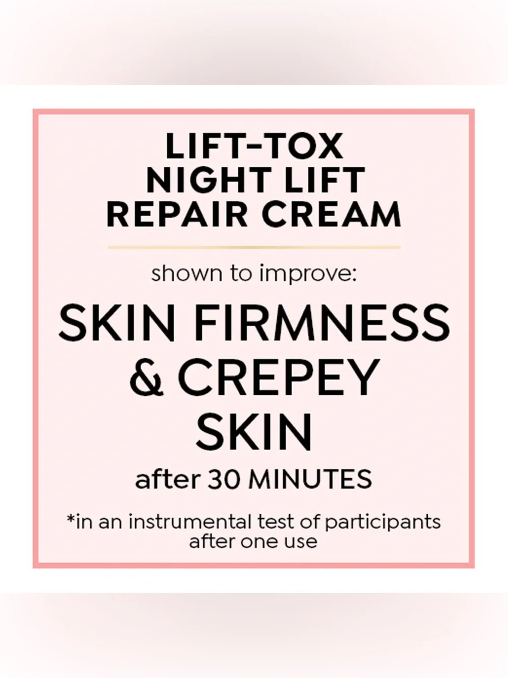 Nakery Lift-Tox Night Lift Repair Cream~Full Size~2fl oz~New In Sealed Box~$55